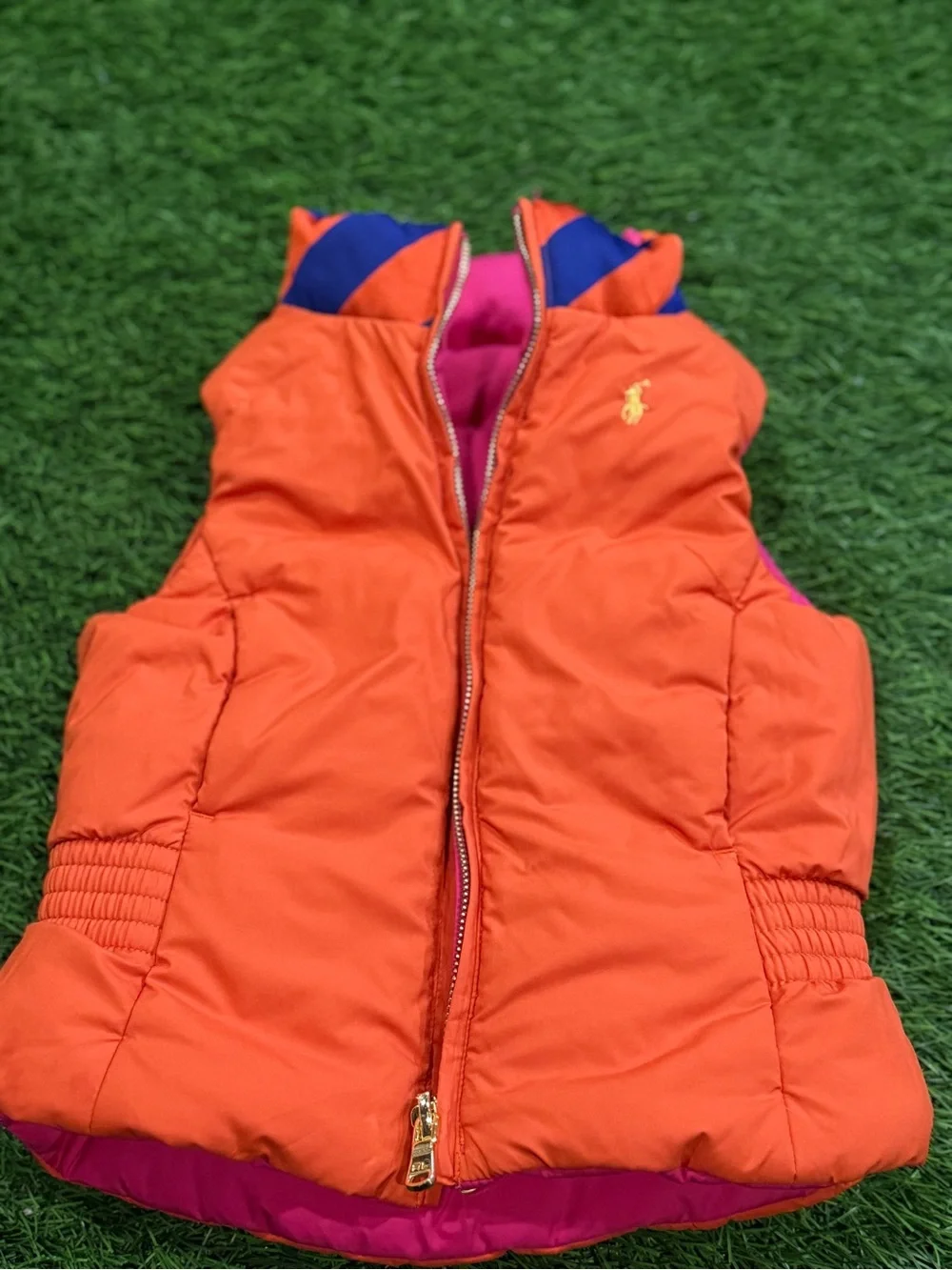 Ralph Lauren Toddler Puffer Vest - Reversible